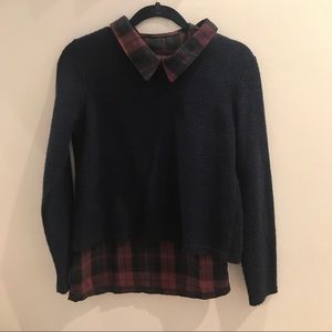 Checkered Two Piece Top